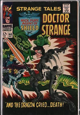 Buy STRANGE TALES #161 Captain America Nick Fury Steranko (1967) VF- (7.5) • 40.02£