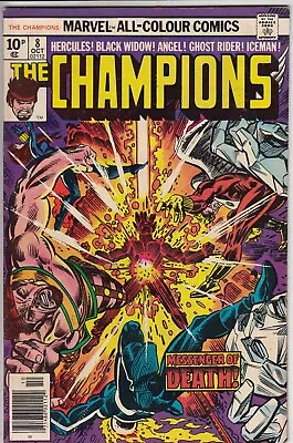 Buy Champions 8 - 1976 - Ghost Rider, Black Widow - Very Fine • 3.99£