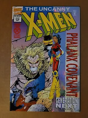 Buy Uncanny X-Men 316B Deluxe Holofoil Variant Phalanx Covenant High-Grade Marvel • 4£