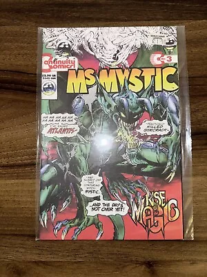Buy Ms. Mystic No. 3 Of 4 Continuity Comics 1993 • 0.99£