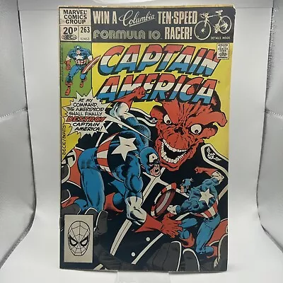 Buy Marvel Comics Captain America Vol 1 #263 (1981) • 3.50£