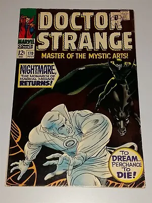 Buy Doctor Strange #170 Vg+ (4.5) July 1968 Marvel Comics ** • 34.99£