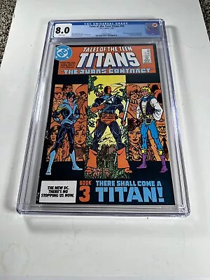 Buy Tales Of The Teen Titans #44 CGC 8.0 Dick Grayson Becomes Nightwing! 1984 CGC DC • 63.72£