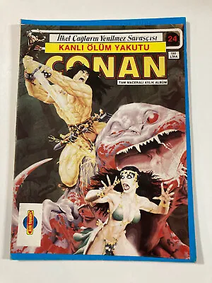 Buy CONAN The BARBARIAN Turkish Comic #24 1980s Rare Series • 23.71£