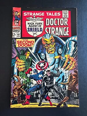 Buy Strange Tales #161 - Cover Art By Jim Steranko (Marvel, 1967) VF-/VF • 79.94£