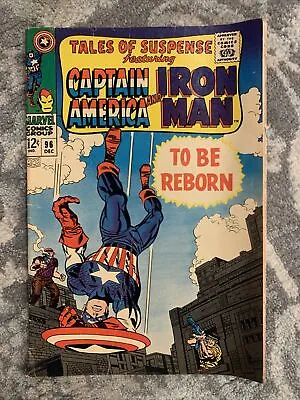 Buy Tales Of Suspense 96 Marvel 1967 Stan Lee Jack Kirby Iron Man Captain America • 7.92£