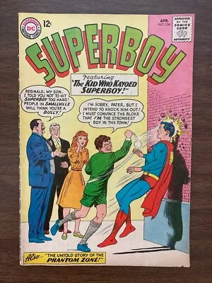 Buy Superboy #104 1963 DC Comics Origin Of Phantom Zone 5.5 MID GRADE KEY • 16.08£