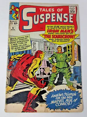 Buy Tales Of Suspense #51 1964 [GD] 1st Scarecrow Iron Man Marvel SIlver Age Key • 67.15£