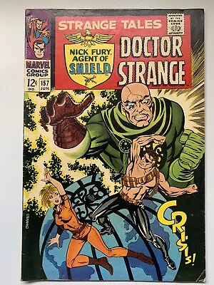 Buy Marvel Strange Tales #157 (1966) - 1st Appearance Of The Living Tribunal • 59.16£