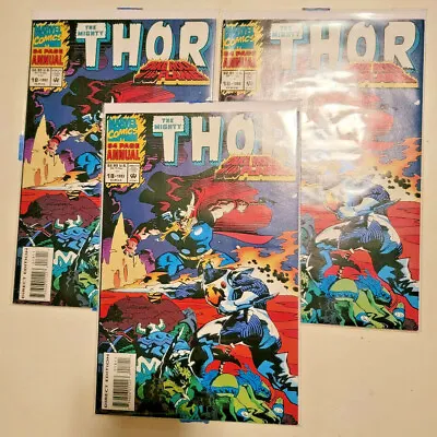 Buy Thor Annual #18 1st Appearance Lady Loki  ~ Marvel 1993 *3 Book Lot* Vf+ • 117.80£