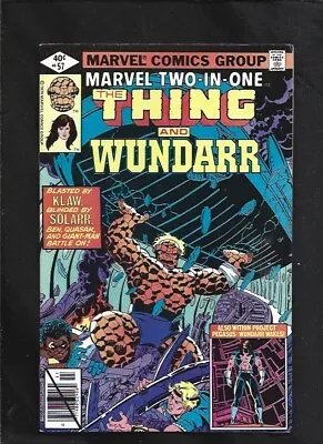 Buy Marvel Two In One #57 Vf  1979 (free Ship On $15 Order!) The Thing • 2.96£