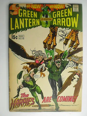 Buy Green Lantern #82, Neal Adams Art, Harpies, Green Arrow, Fine, 6.0, OW Pages • 25.63£