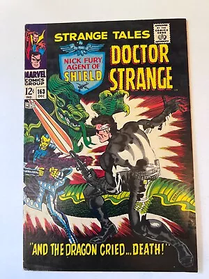 Buy Strange Tales #163 VF- Marvel Cover Art Jim Steranko  • 27.98£