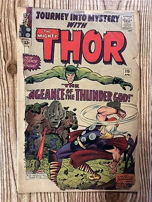 Buy Journey Into Mystery #115 (FR) - Detatched Cover - Loki Origin -  Marvel (1965) • 20.88£