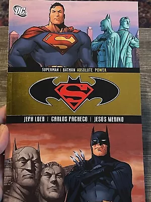 Buy Superman / Batman: Absolute Power (DC Comics, 2005 January 2007) Paper Back Book • 10.21£