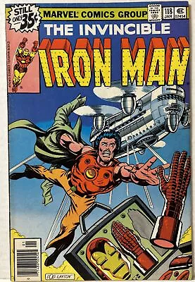 Buy Iron Man #118 1979 Marvel Comics 1st App. James Rhodes *VG+* • 23.71£