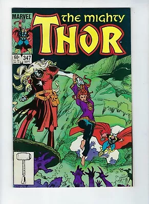 Buy Thor 347 Dark Elves Appearance Walter Simonson C/art High Grade Sept 1984 NM- • 4.95£