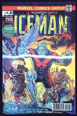 Buy ICEMAN #6 (2017) - Lenticular Variant - Back Issue • 6.99£