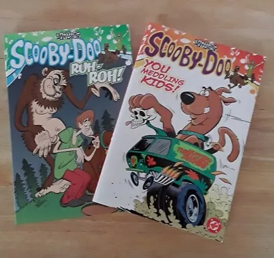 Buy DC Comics Cartoon Network Scooby-Doo Graphic Novels 1&2 Meddling Kids RuhRoh New • 4£