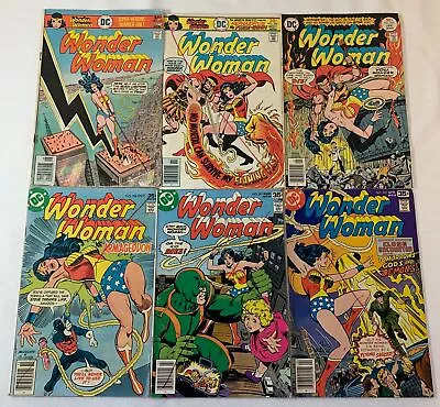 Buy 1970s DC Comics WONDER WOMAN #225 226 227 236 241 242 ~ Lower Grade • 23.71£