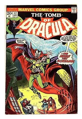 Buy Tomb Of Dracula #12 VG+ 4.5 1973 • 31.18£