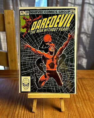 Buy Daredevil#188 ('82) KEY Iconic Frank Miller Cover Daredevil & Black Widow FN/VF • 6.37£