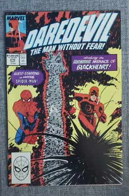 Buy Daredevil #270 Direct Marvel Comics 1989 1st Appearance Of Blackheart VF- (7.5) • 15.81£
