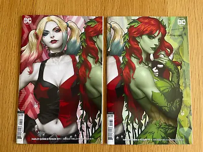 Buy Harley Quinn & Poison Ivy #1 Connecting Variants Artgerm VF/NM • 50£