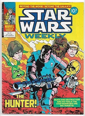 Buy Star Wars Weekly #31 VG (1978) Marvel Comics UK • 4.25£