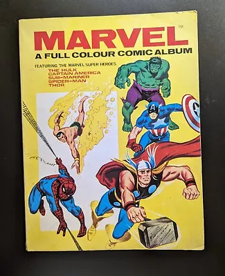 Buy Marvel A Full Colour Comic Album No.1 1969 - Thor, Captain Marvel, Iron Man • 20£