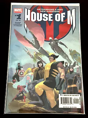 Buy House Of M #1 (2005) 1st Print Main Cover Wandavision Mcu Disney+ Key Nm • 3.82£