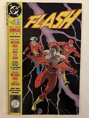 Buy Flash Annual #3, DC Comics, 1989, NM • 3.90£