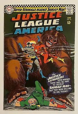 Buy Justice League Of America #45. June 1966. Dc. Vf. 1st App Of Shaggy Man! • 40£