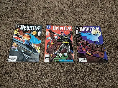 Buy Lot Of 3 Batman Detective Comics Issues#601,602,603 • 4.74£