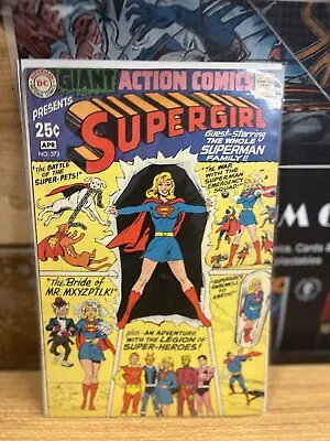 Buy ACTION COMICS #373 (FN) 1969 Giant-Size Issue Featuring Supergirl! SILVER AGE DC • 13.46£