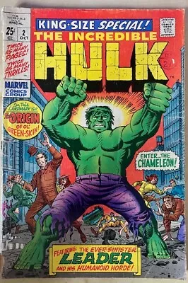 Buy Incredible Hulk King-size Special #2 • 10£
