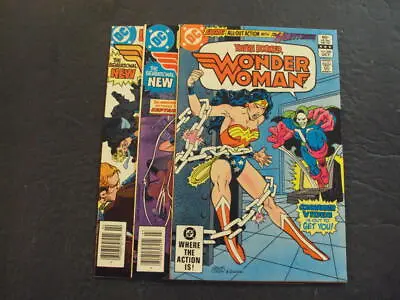 Buy 3 Iss Wonder Woman #288-289,296 Feb-Oct '82 Bronze Age DC Comics ID:51867 • 15.09£