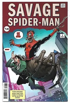 Buy Savage Spider-man #1 Amazing Fantasy #15 Homage Variant Cover NM (2022) Marvel • 10£