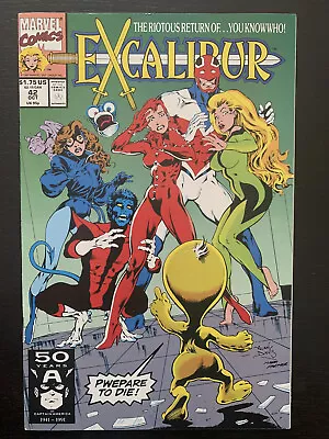 Buy Marvel Comics Excalibur #42: A Hatch Is Plotted • 1.99£