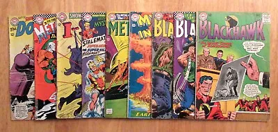 Buy Lot Of *9* '60s DC Comics! 3 BLACKHAWK•MYSTERY IN SPACE•METAL MEN•HOUSE/MYSTERY+ • 36.23£