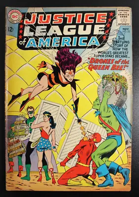 Buy Justice League Of America #23 DC 1963 Drones Of The Queen Bee VG • 16.99£