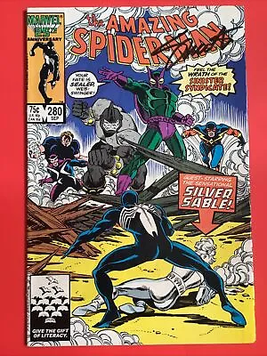Buy THE AMAZING SPIDER-MAN 280 Signed JIM SHOOTER F Fine Marvel Comics • 20.10£