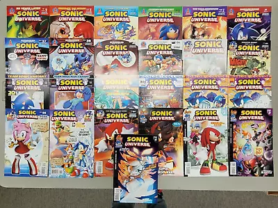 Buy Sonic Universe Comic Mega Lot - Archie Comics - Sega - Sonic The Hedgehog* • 118.74£