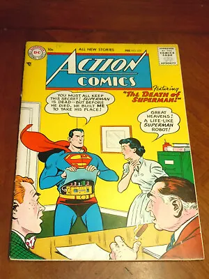 Buy ACTION COMICS #225 (1957)  VG (4.0) Cond.  SUPERMAN, CONGO BILL, TOMMY TOMORROW • 63.94£