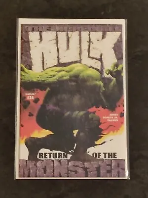 Buy Incredible Hulk Vol 2 #34 - Marvel 2002 • 6.99£