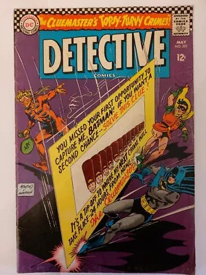 Buy Detective Comics 351 First Appearance The Cluemaster Very Fine • 35£