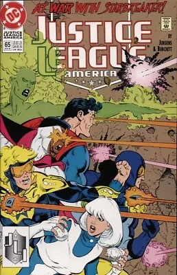 Buy Free P & P; Justice League America  #65, Aug 1992:  Of Ashes And Justice  • 4.99£