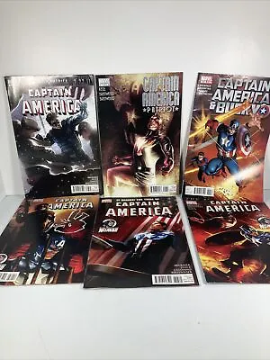 Buy Lot Of 6 Captain America #618, 622, 612, 613, 607, Limited Series 1/4, Marvel • 15.81£