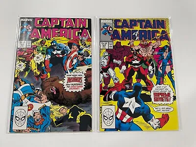 Buy Captain America #352 #353 1st Team Appearance Of Supreme Soviets High Grade 1989 • 6.36£