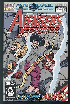 Buy Avengers West Coast Annual 6 FVF Marvel Comics 1991 • 3.16£